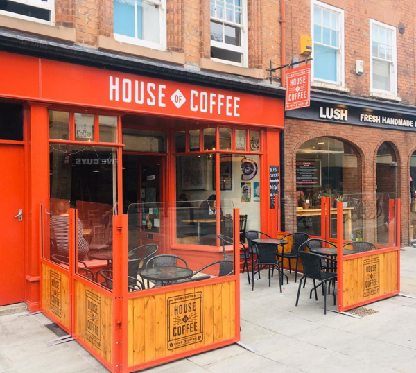 House of Coffee Modern European in Worcester, Worcestershire The