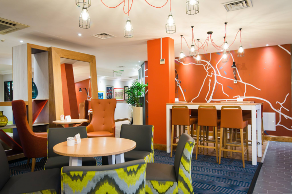 The Open Lobby Restaurant at Holiday Inn Stoke-on-Trent